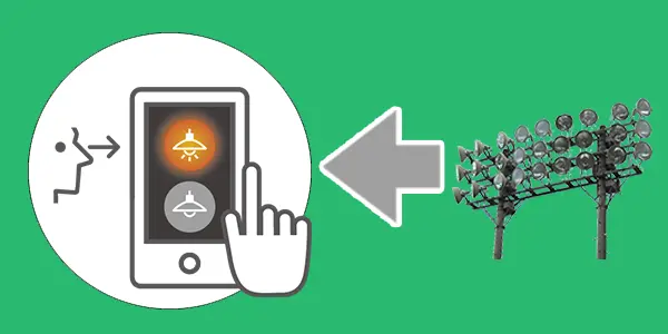 機器の状態をアイコンで視認